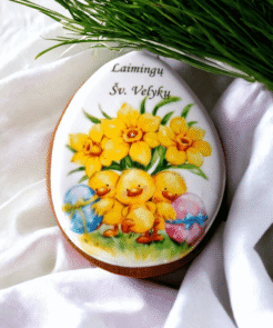 Dekoruotas meduolis - Velykų ančiukai