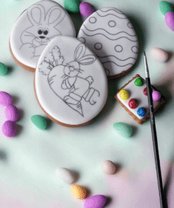 Alternative view of Velykinių meduolių rinkinys spalvinimui dėžutėje