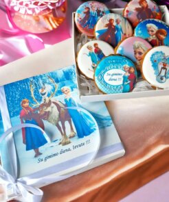 Ledo šalis ( FROZEN )  meduoliai dėžutėje