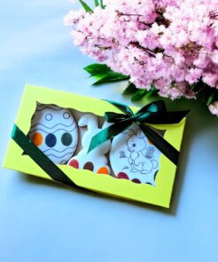 Meduolių rinkinys - Velykų spalvos 21x11 cm.