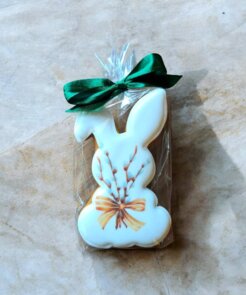 Dekoruotas Velykinis meduolis - zuikutis