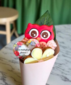 Puokštelė - Pelėda,(Su mokytojų diena !)