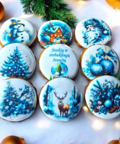 Alternative view of Kalėdinių meduolių rinkinys - elnias