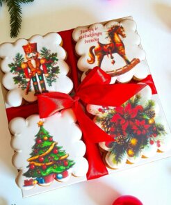 Kalėdinių Meduolių Rinkinys Dėžutėje – Mažasis Žirgelis