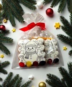 Alternative view of Kalėdinis meduolis spalvinimui -  2 meduolių rinkinys maišelyje