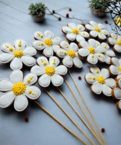 Alternative view of Valgoma meduolių puokštė Mamos dienai „Žavingoji ramunė“