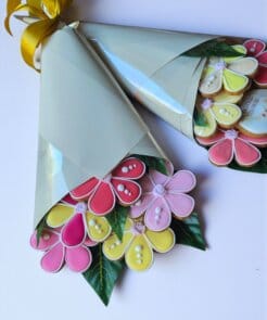 Valgoma puokštė - AUKLĖTOJAI/MOKYTOJAI „Spalvingi žiedai“