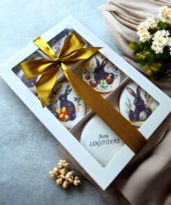 Alternative view of „Klasikiniai siluetai“ – Velykinių meduolių rinkinys (6 vnt.)