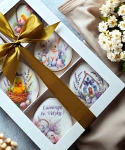 "Pavasario švelnumas" – Velykinių meduolių rinkinys (6 vnt.)