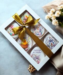 Alternative view of "Pavasario švelnumas" – Velykinių meduolių rinkinys (6 vnt.)