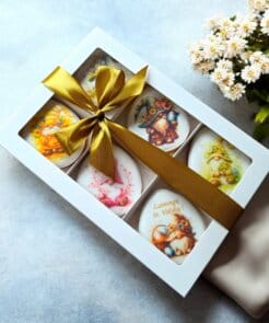 „Šventiniai nykštukai“ – Velykinių meduolių rinkinys (6 vnt.)