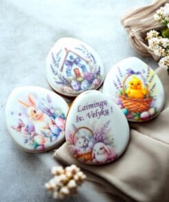 Alternative view of "Pavasario švelnumas" – Velykinių meduolių rinkinys ( 4 vnt ).