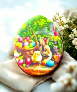 Velykinis meduolis „Velykų sodas“ (10,5 × 8,5 cm)