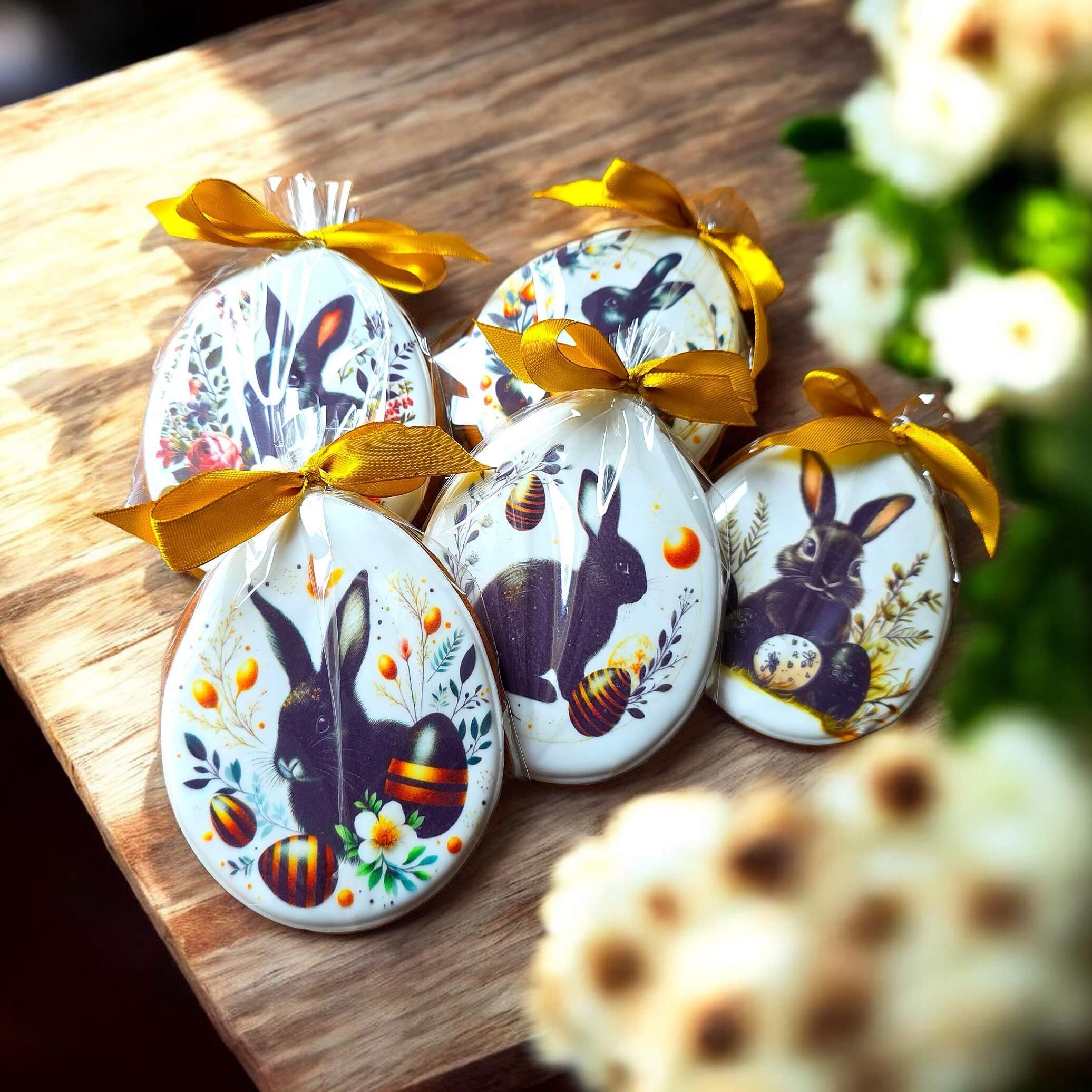 Velykinių meduolių rinkinys „Klasikiniai siluetai“ (5 vnt.) - Image 2