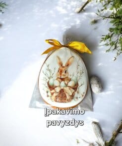 Alternative view of Velykinis meduolis „Velykų nykštukas“ (10,5 × 8,5 cm)