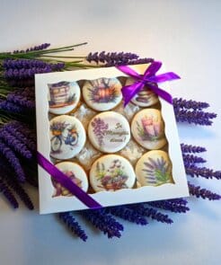 Meduolių rinkinys Mamos dienai su levandomis