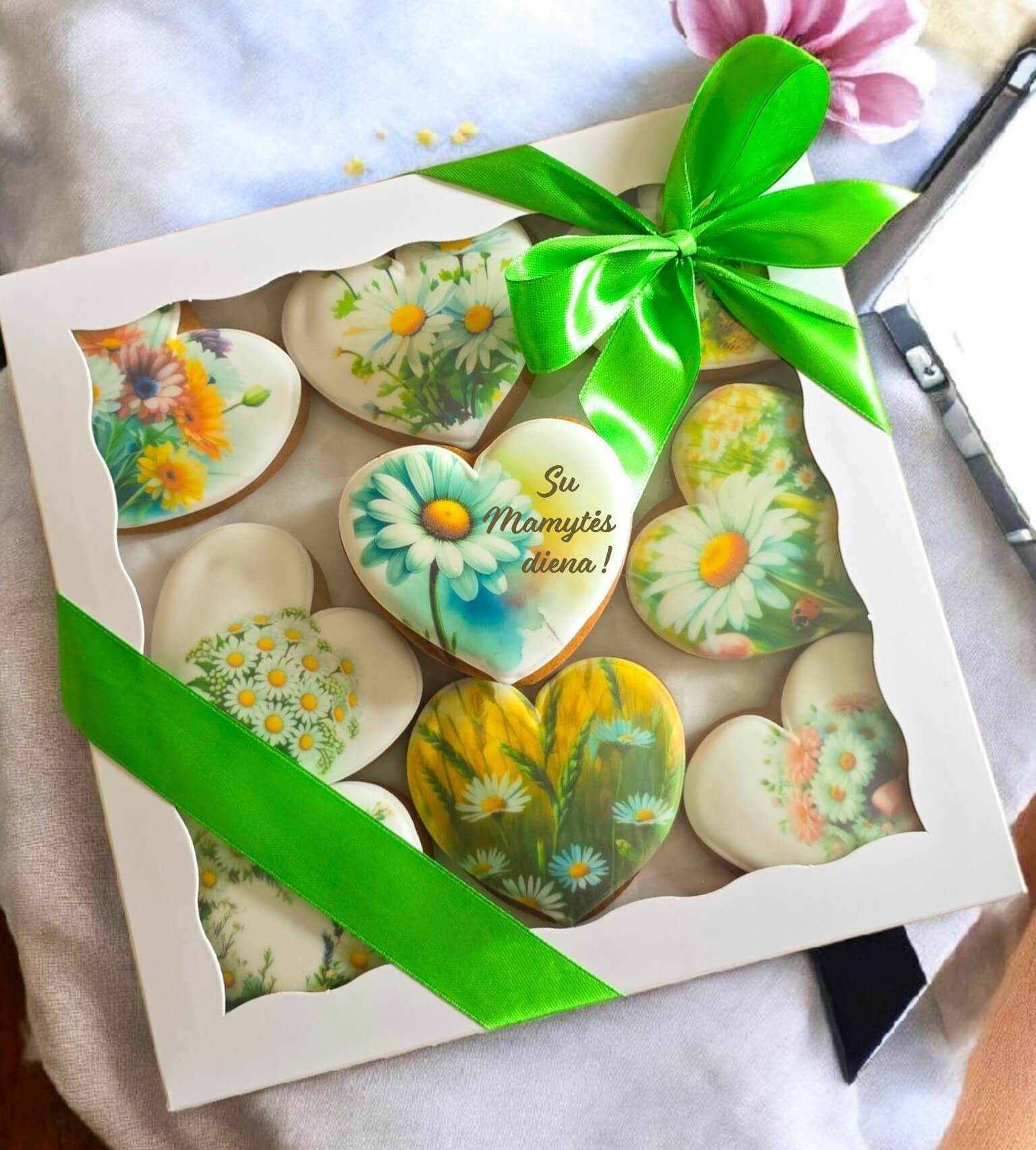 Meduolių rinkinys Mamos dienai „Ramunių švelnumas“