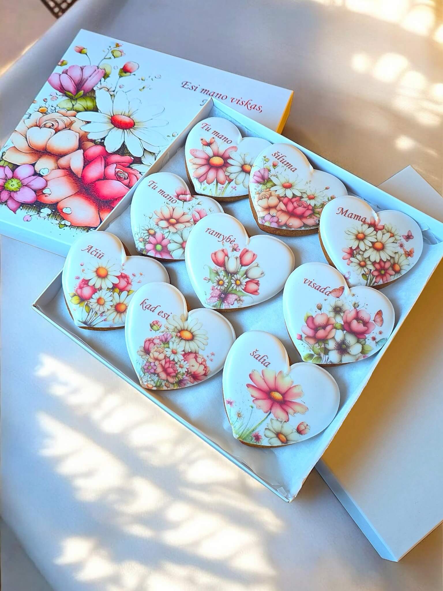 Sveikinimo meduoliai „Esi mano viskas, Mama“