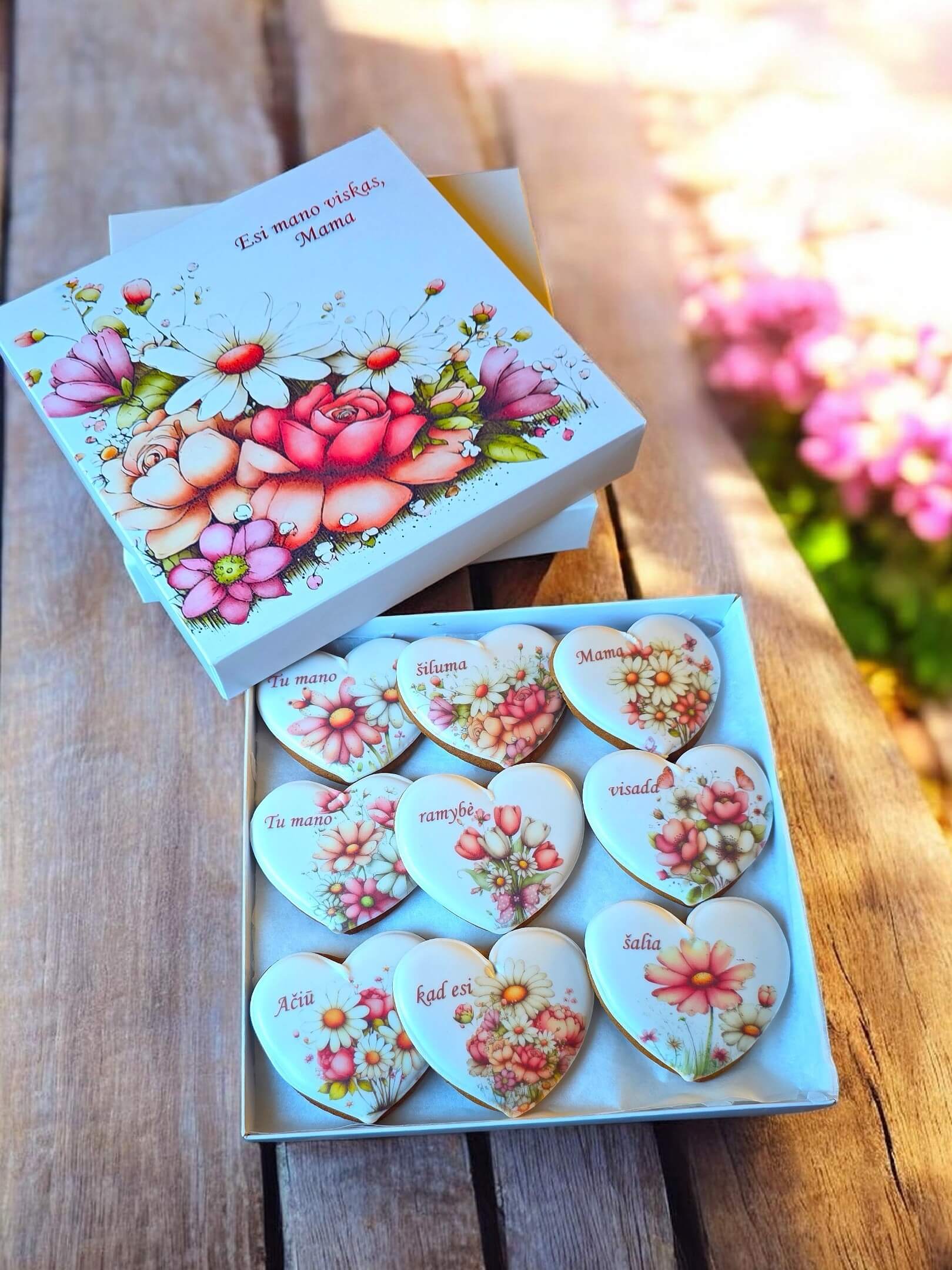 Sveikinimo meduoliai „Esi mano viskas, Mama“ - Image 3