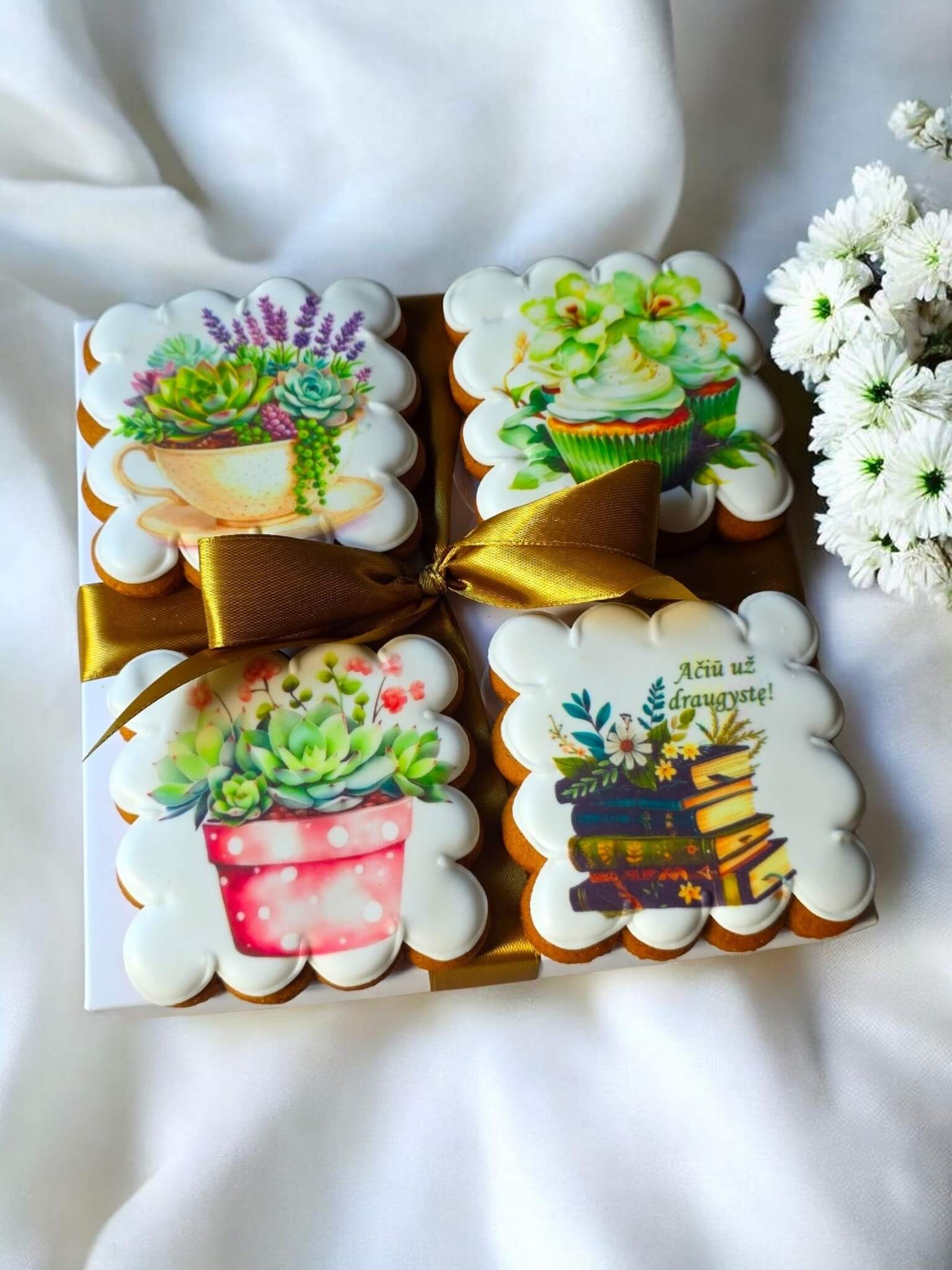 Personalizuotas meduolių rinkinys „Žalioji harmonija“ - Image 2