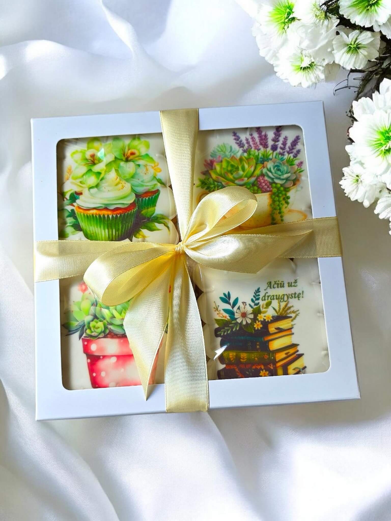Personalizuotas meduolių rinkinys „Žalioji harmonija“ - Image 3